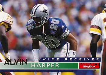 Alvin Harper Dallas Cowboys 1995 SkyBox Impact NFL #36